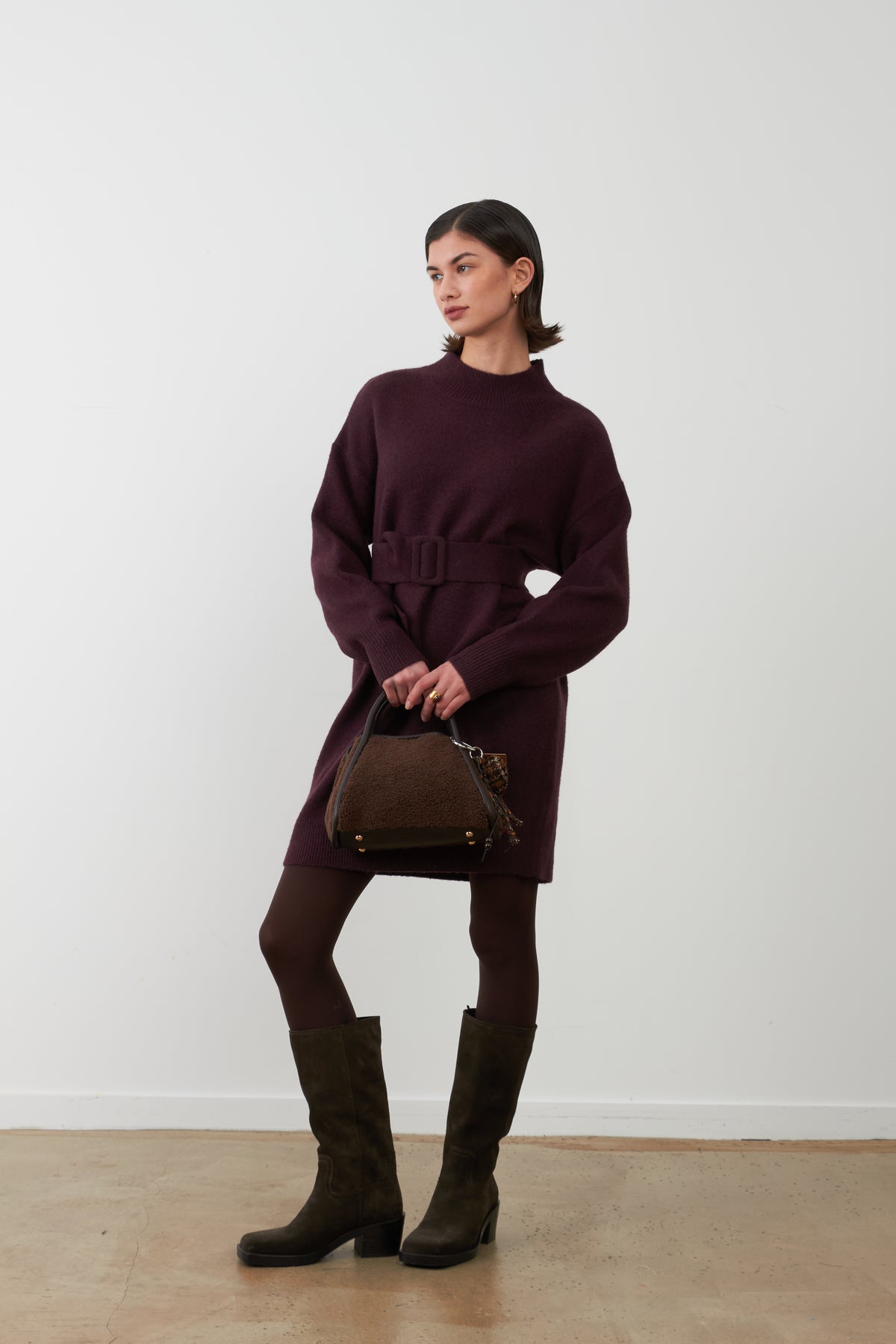 Pull Helga - Burgundy