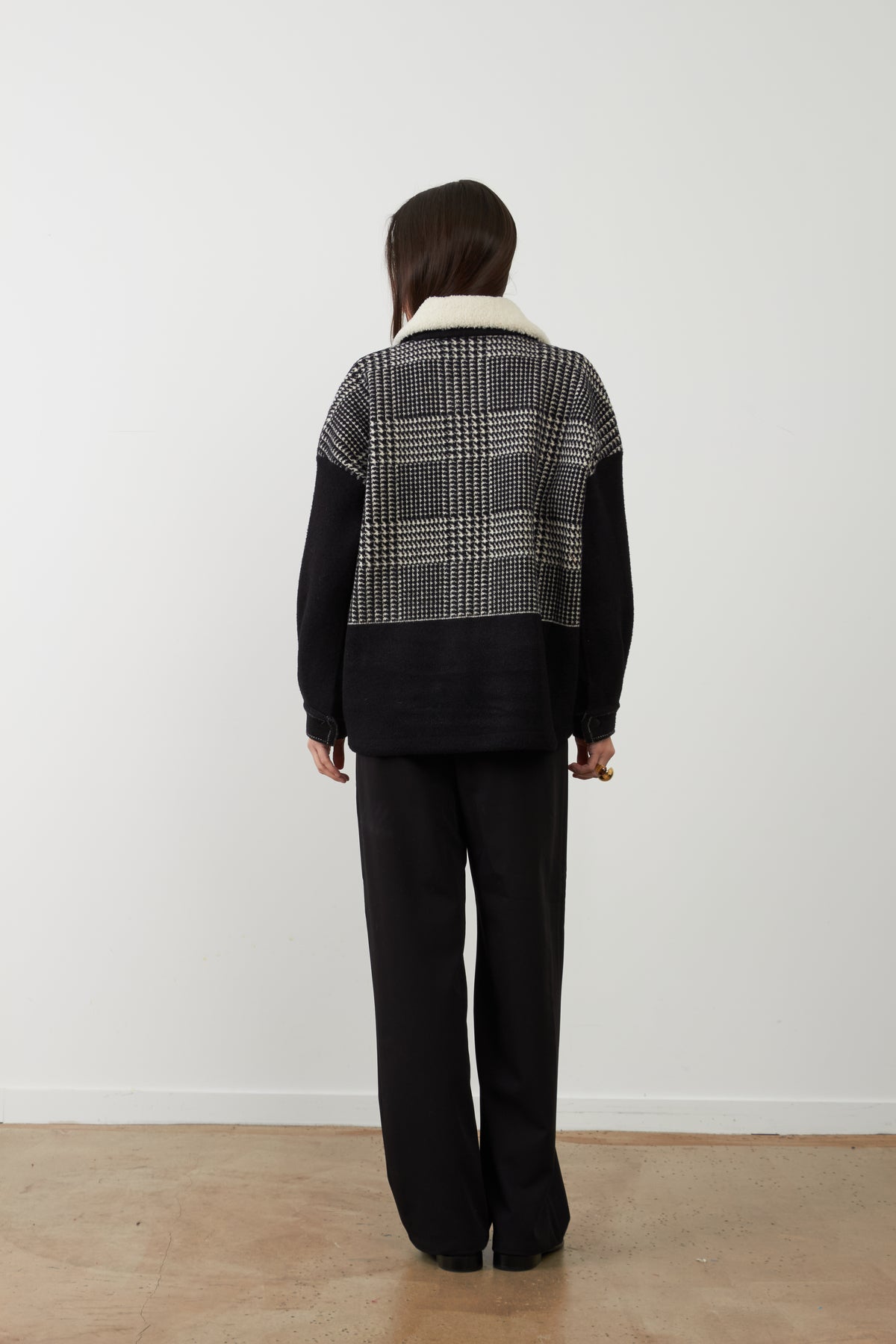 Veste Lowen - Noir Et Carreaux
