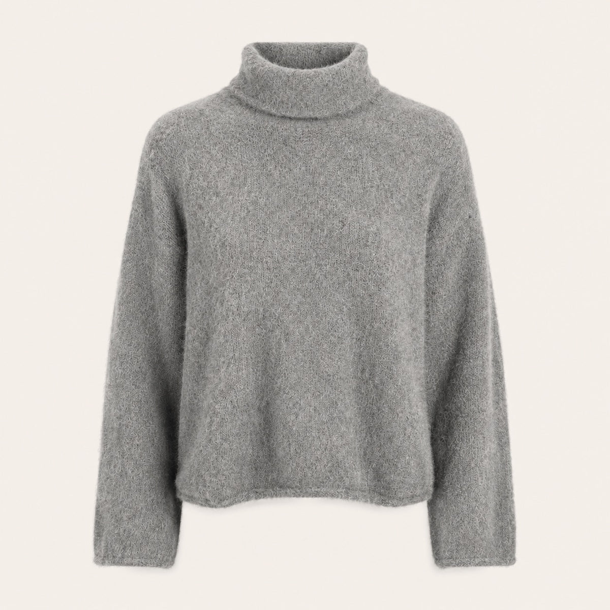 Pull col roulé Rolzen - Gris Chine