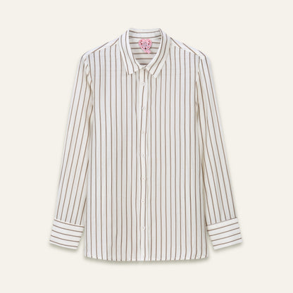 Chemise Shana - Rayures café