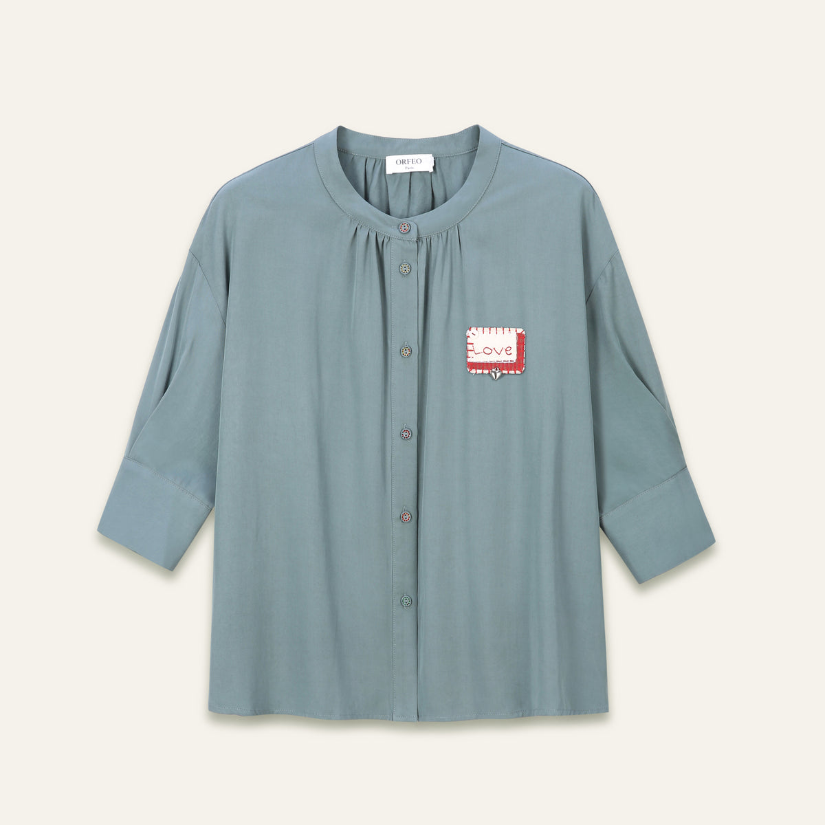 Blouse Simone - Bleu Brume