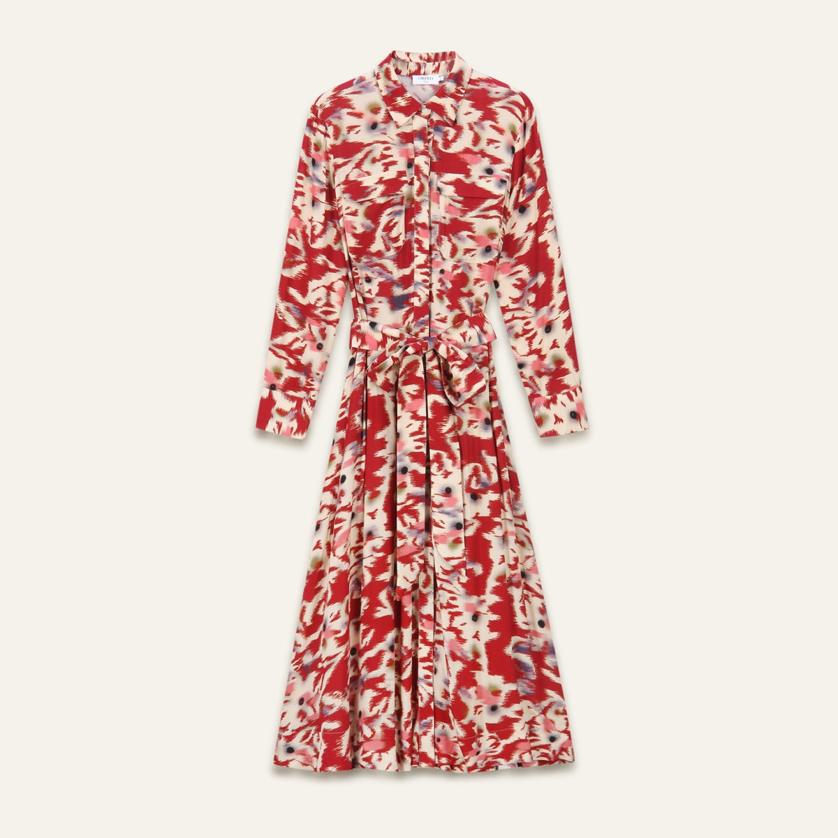 Robe longue Stefan - Fond de toile