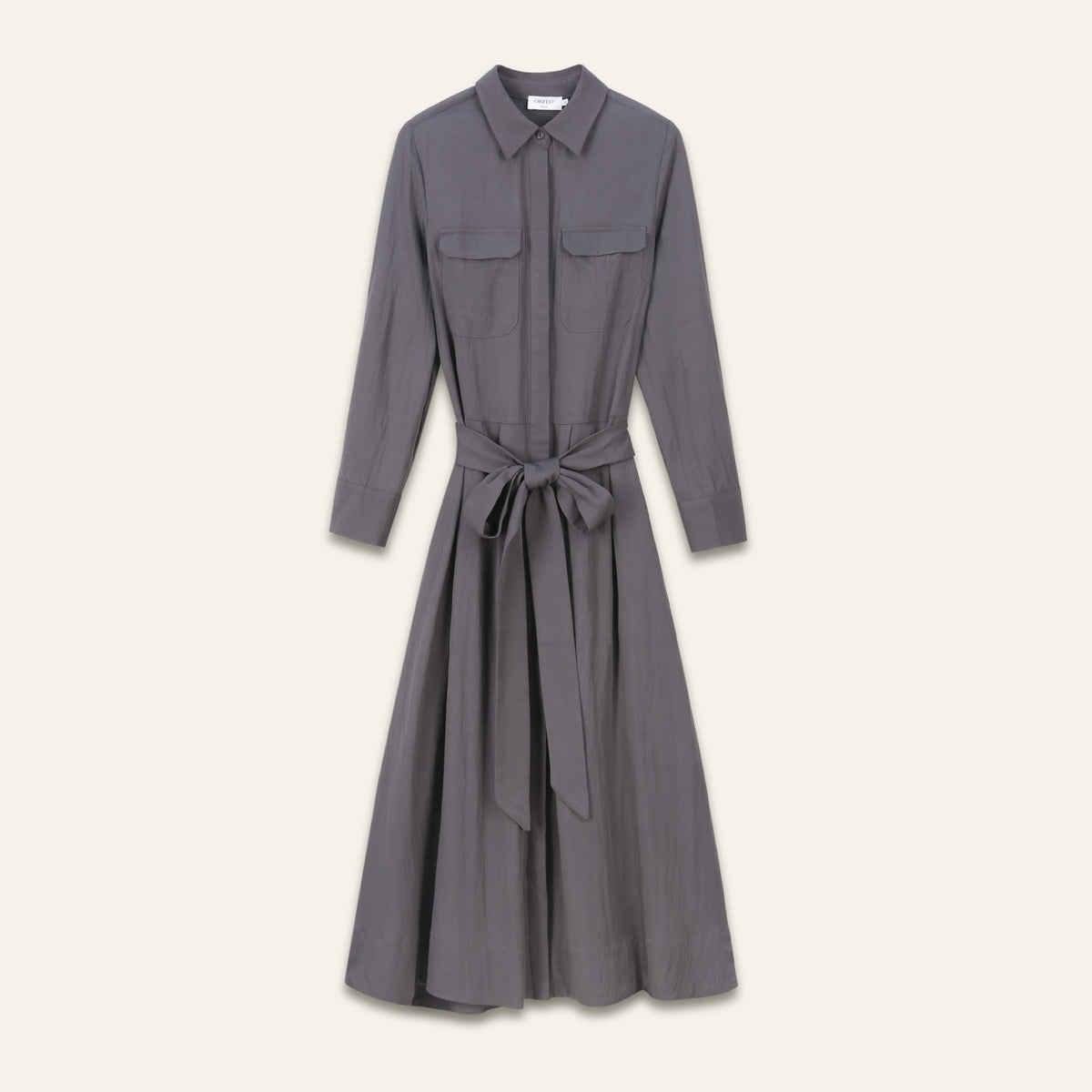 Robe longue Stefan - Kaki