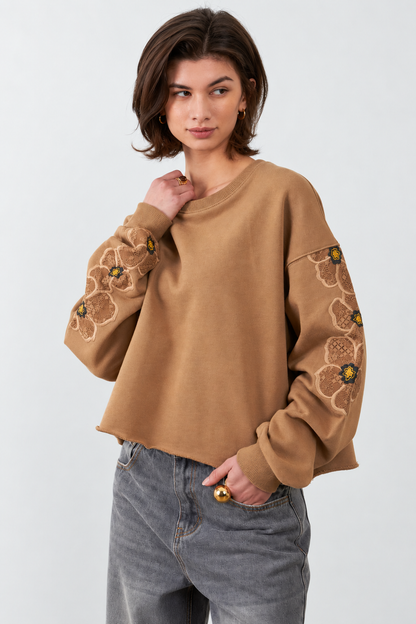 Sweat-Shirt Auxanne - Beige