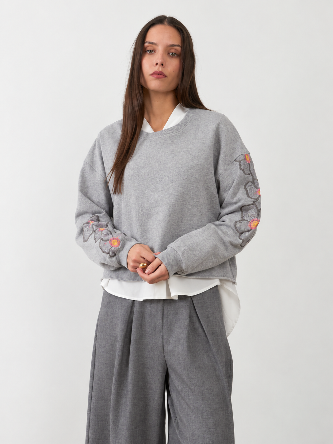 Sweat-Shirt Auxanne - Gris