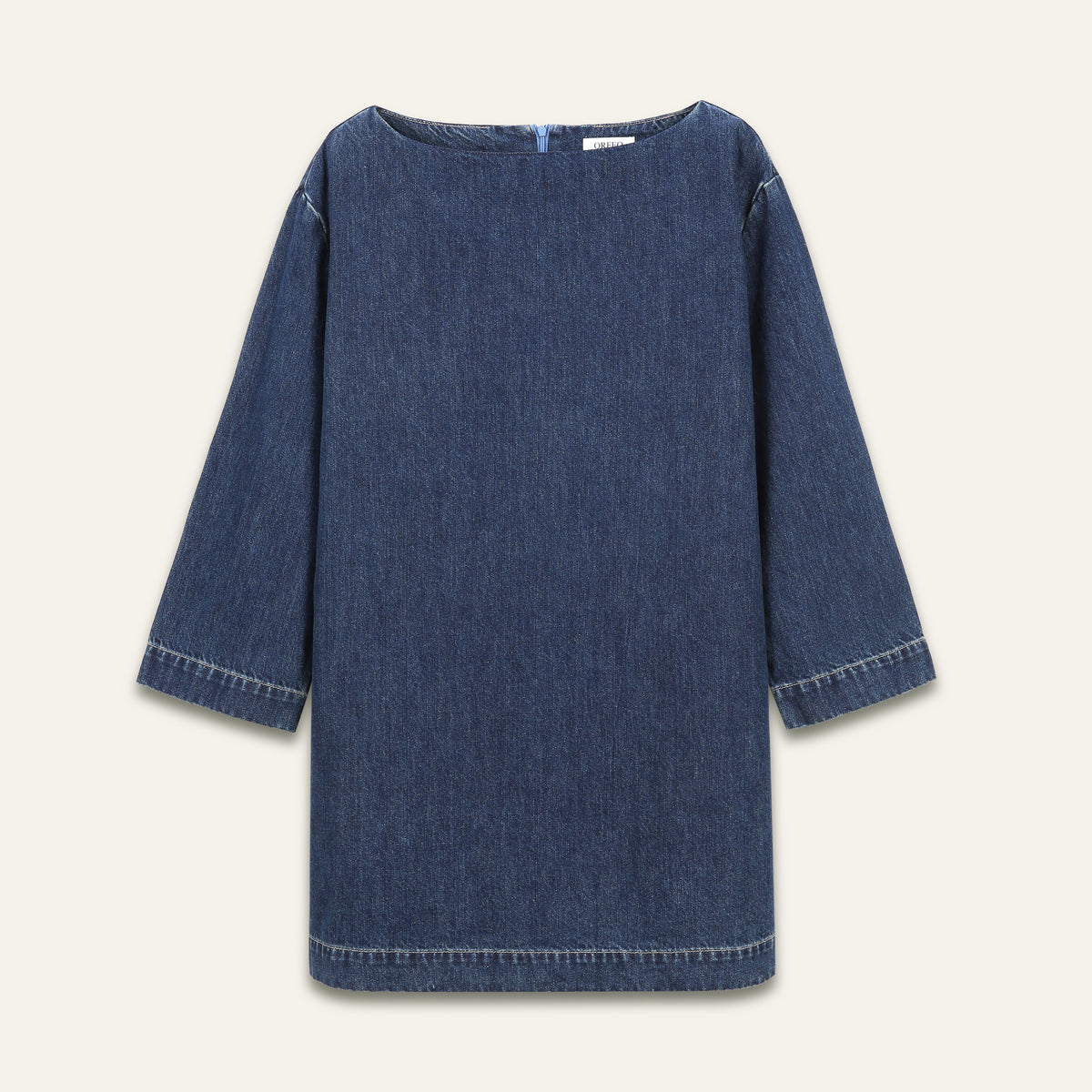 Robe courte bleue Talia - Brut