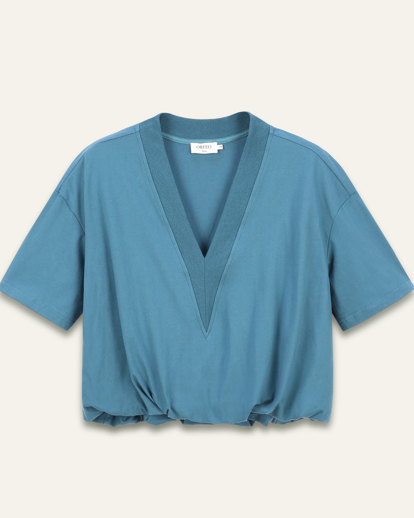 T-shirt Thamila - Pétrole