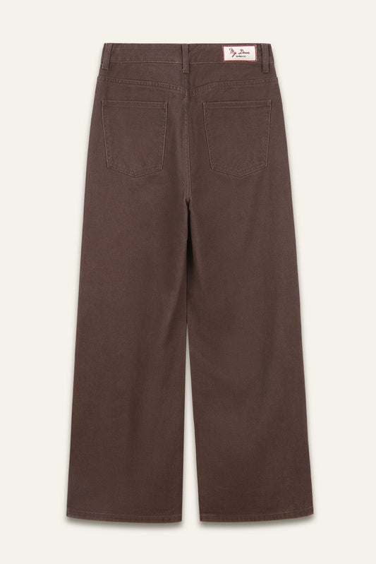 Pantalon Ulrich - Chocolat — vue 6