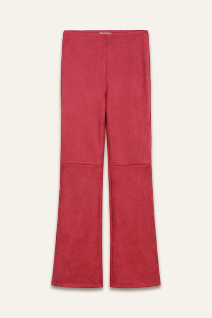 Pantalon bootcut Vickie - Bordeaux