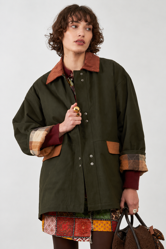 Veste barn jacket Dusty - Kaki