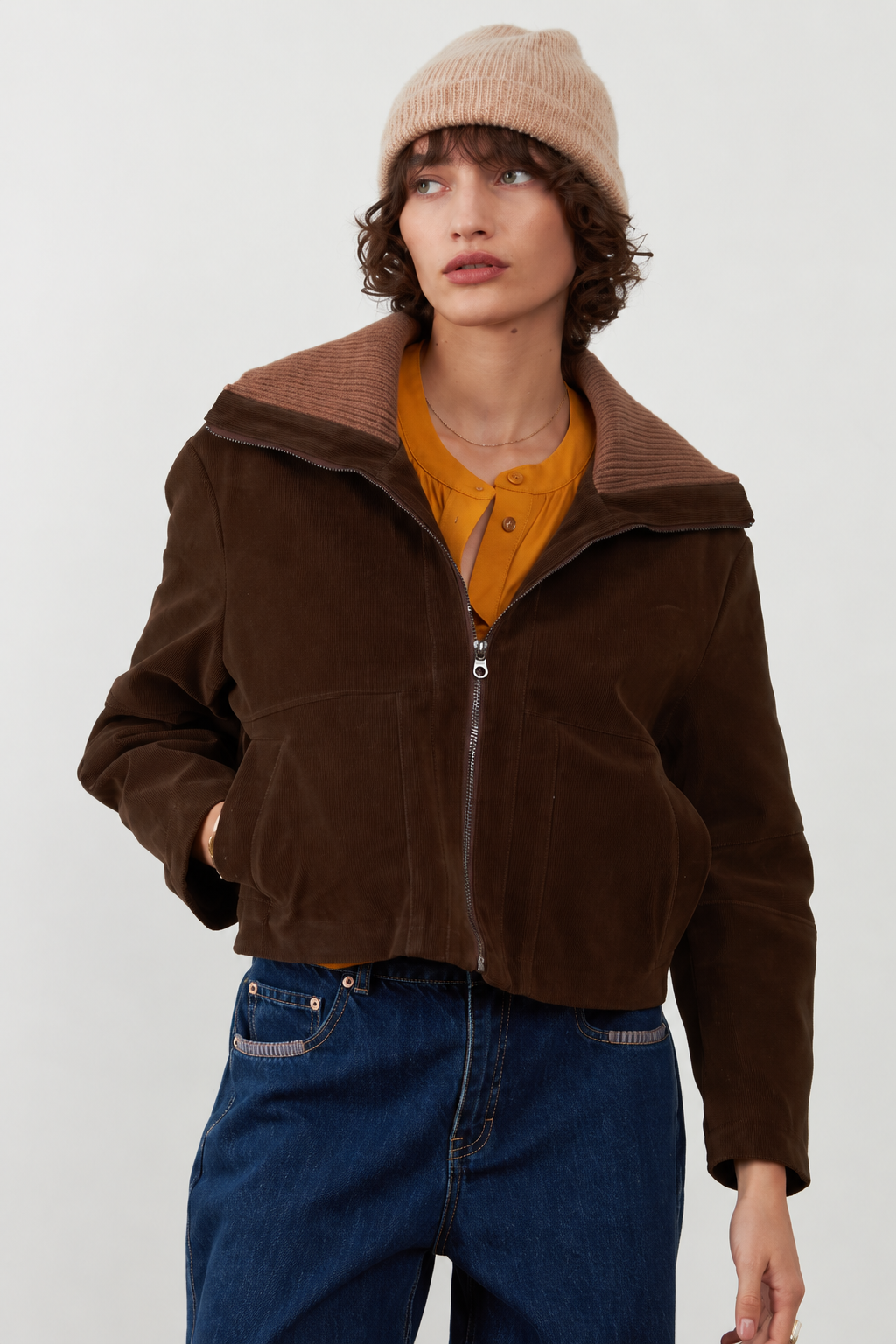 Veste Terry - Chocolat