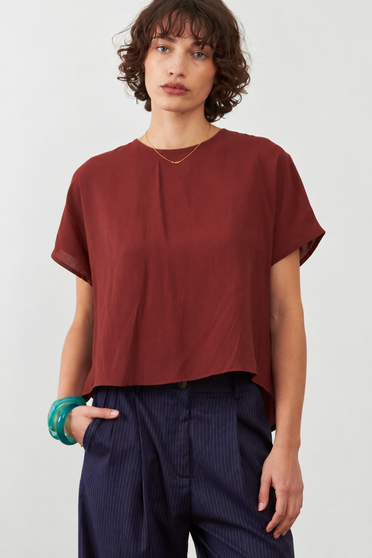 T-shirt col rond Betty - Baie