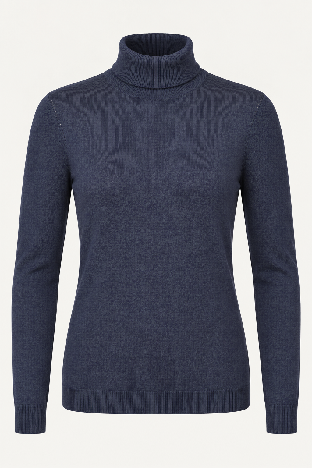 Pull col roulé en cachemire Aliz essentiel - Navy