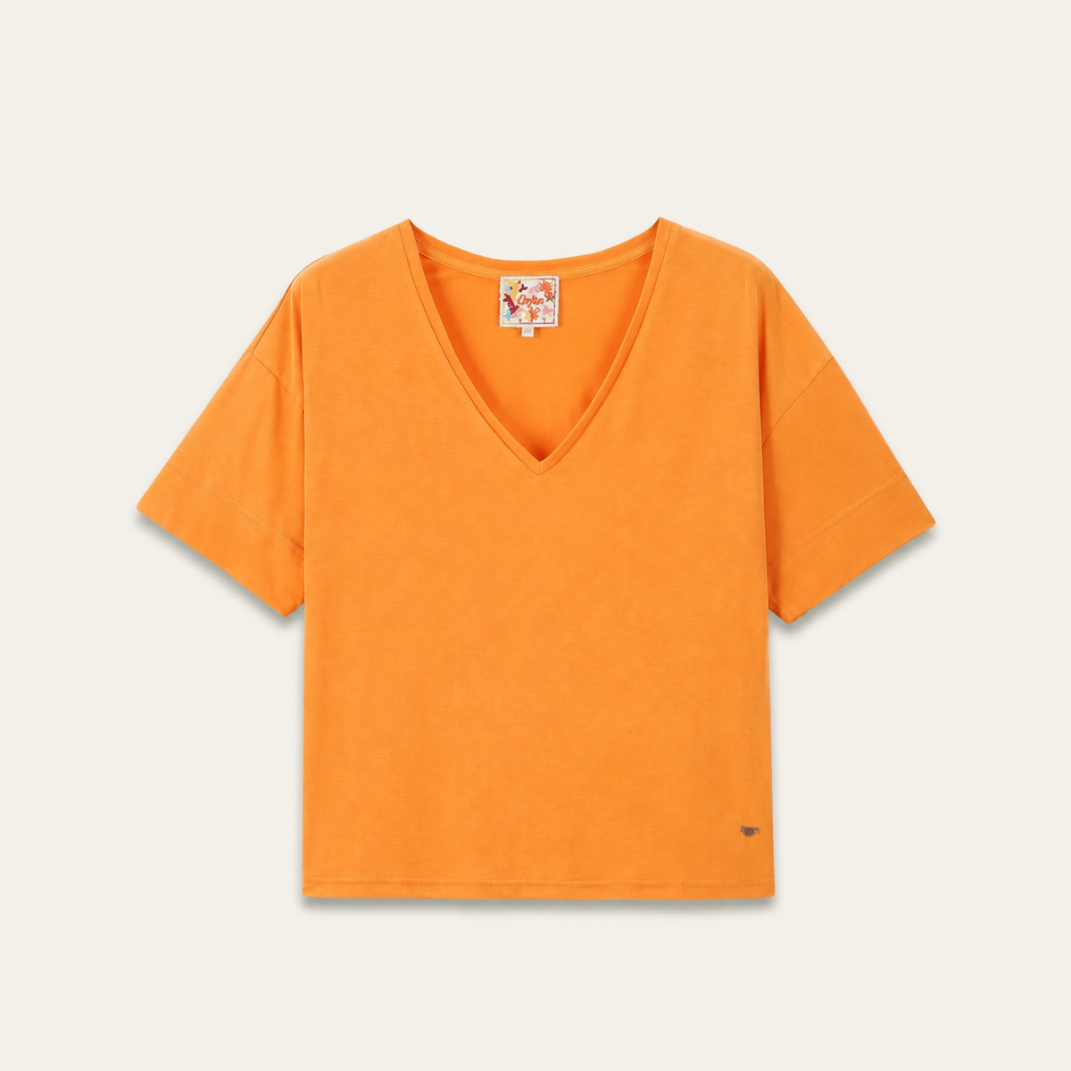 T-shirt col V Anya essentiel