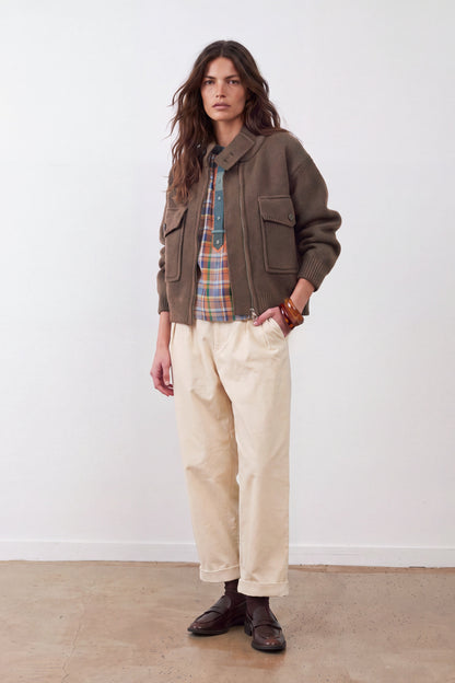 Veste gilet Biba - Chocolat