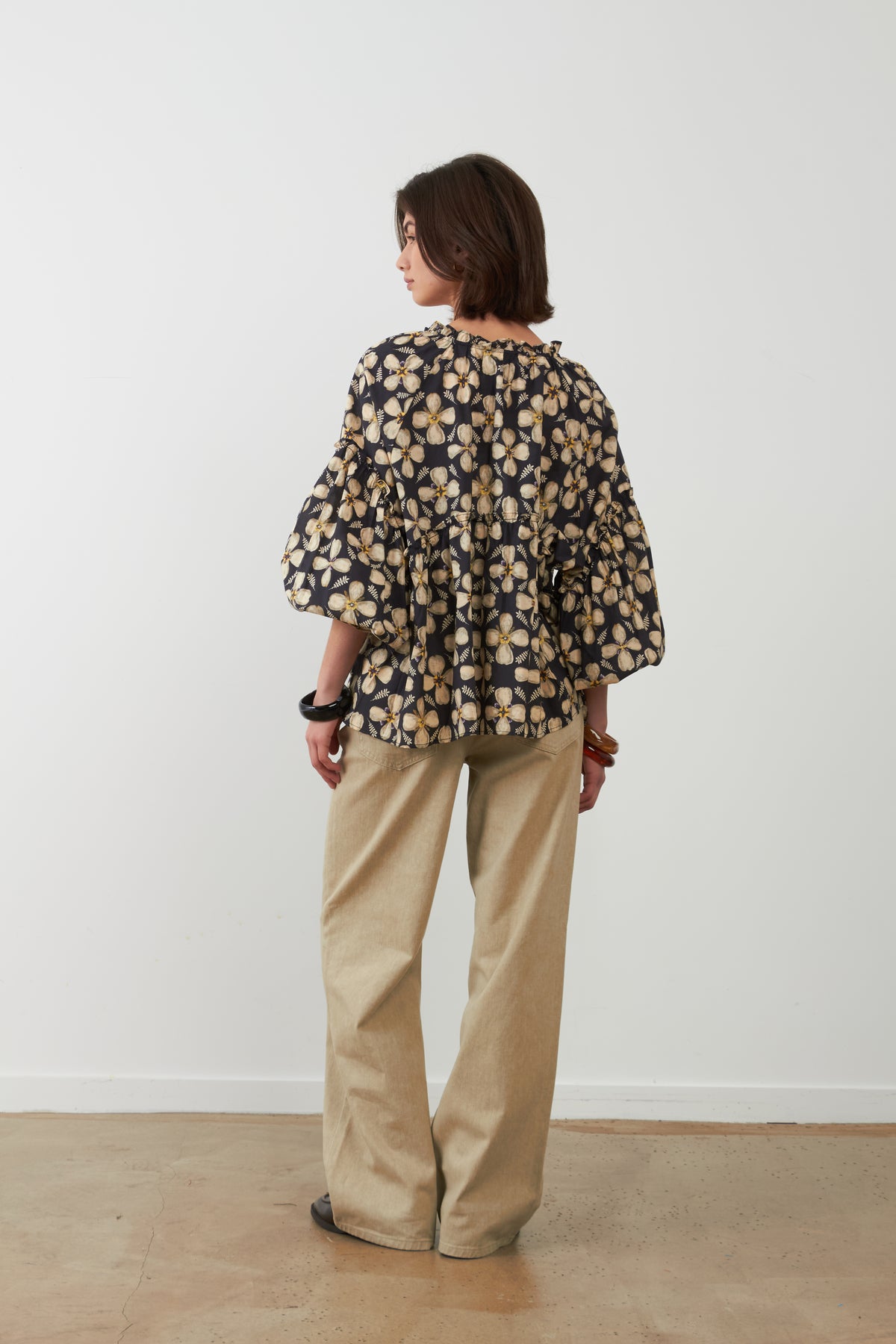 Blouse à fleurs Nellie - Orpheus Botanic