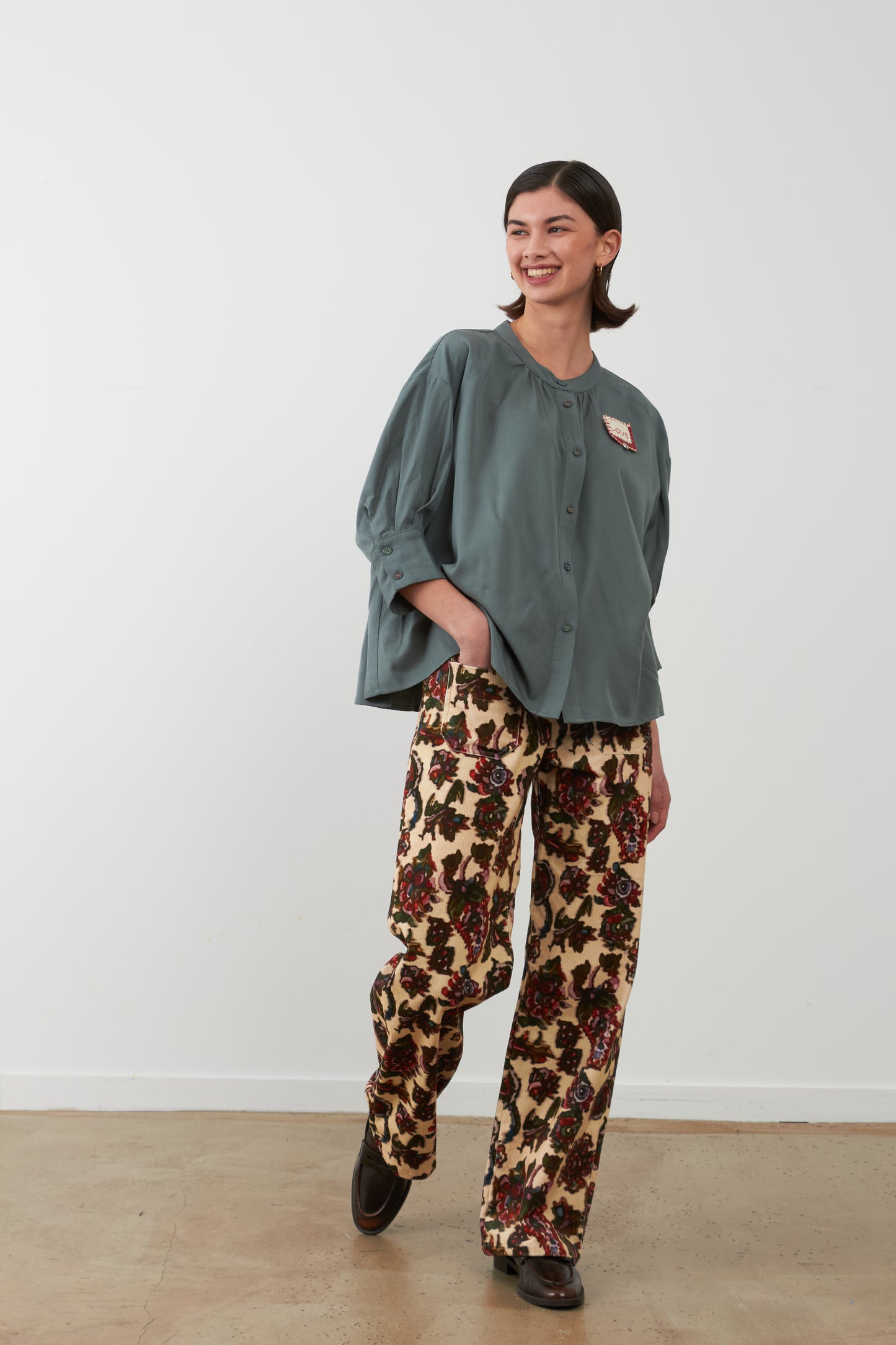 Pantalon Canelle - Fleur de trieste