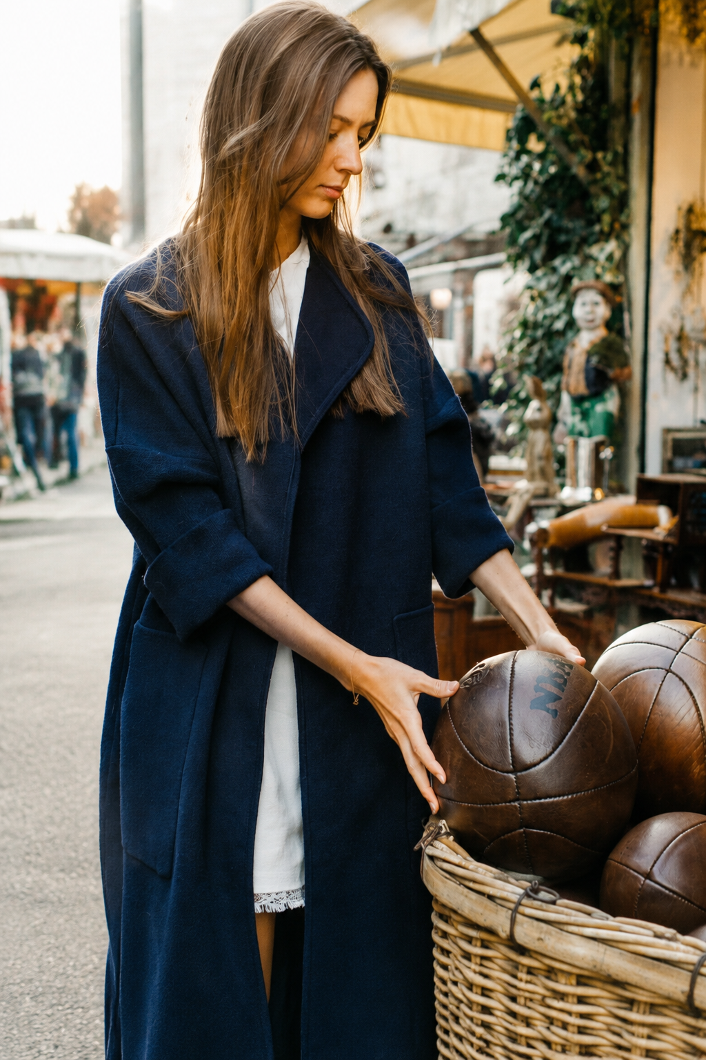 Manteau Koh, coloris navy