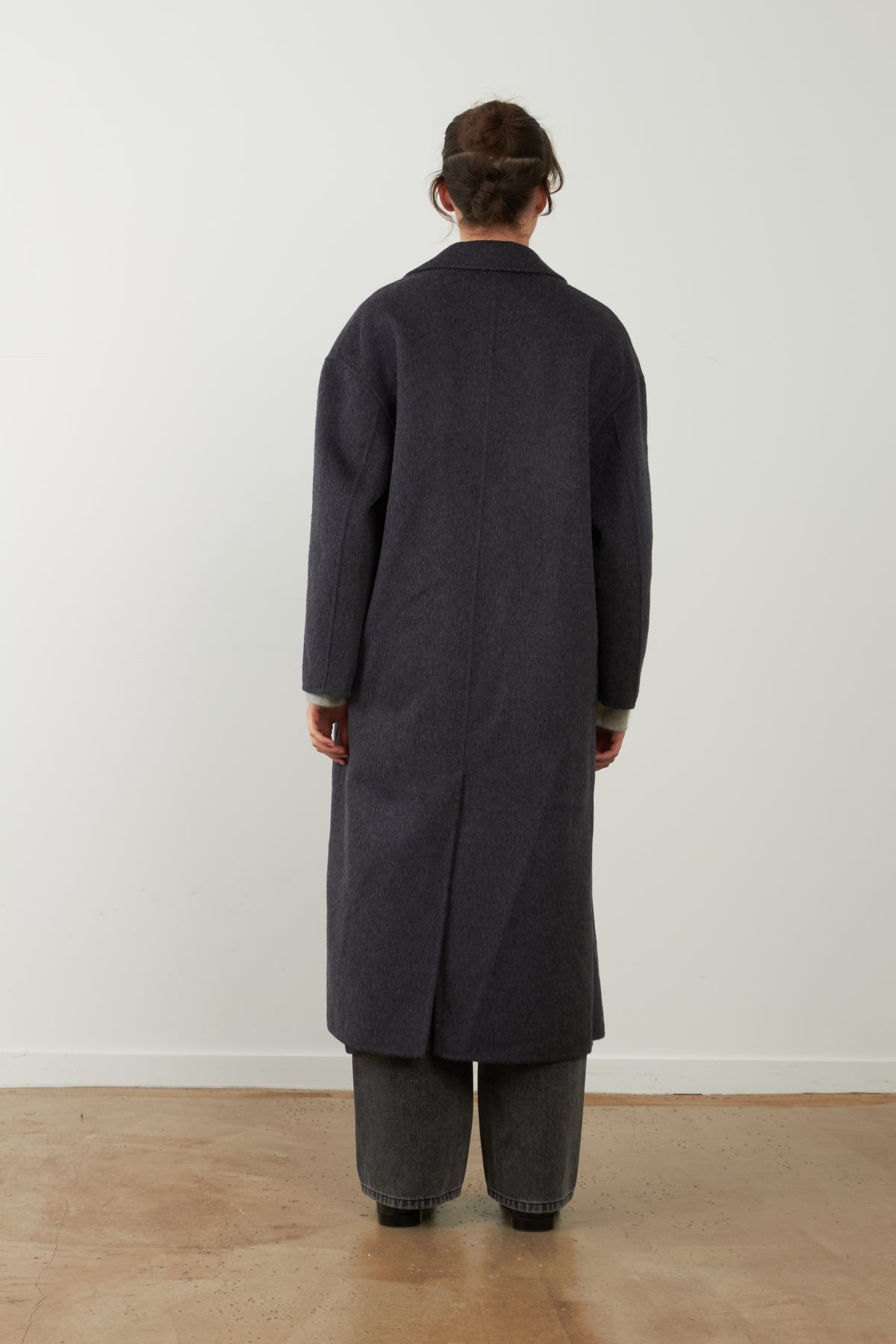 Manteau long Leya - Noir