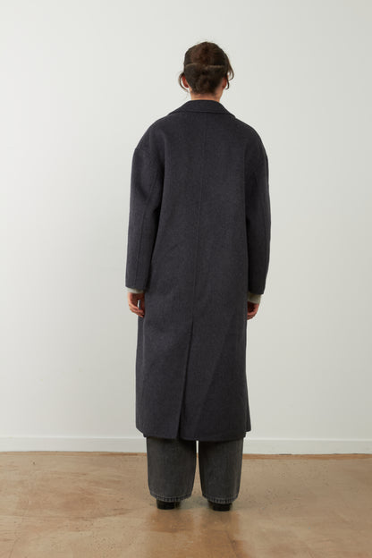 Manteau long Leya - Noir