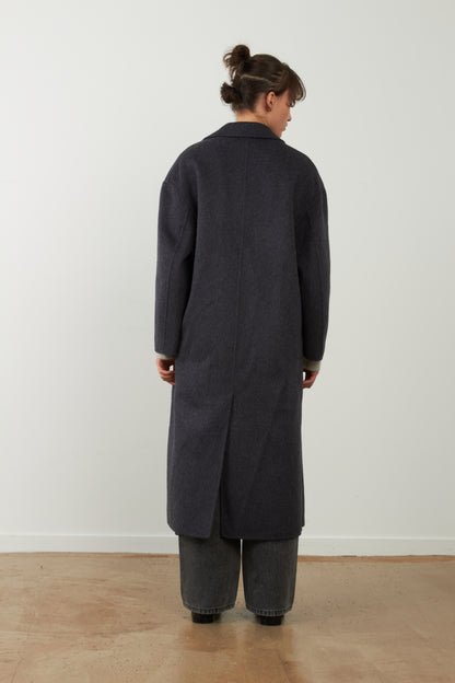 Manteau long Leya - Noir