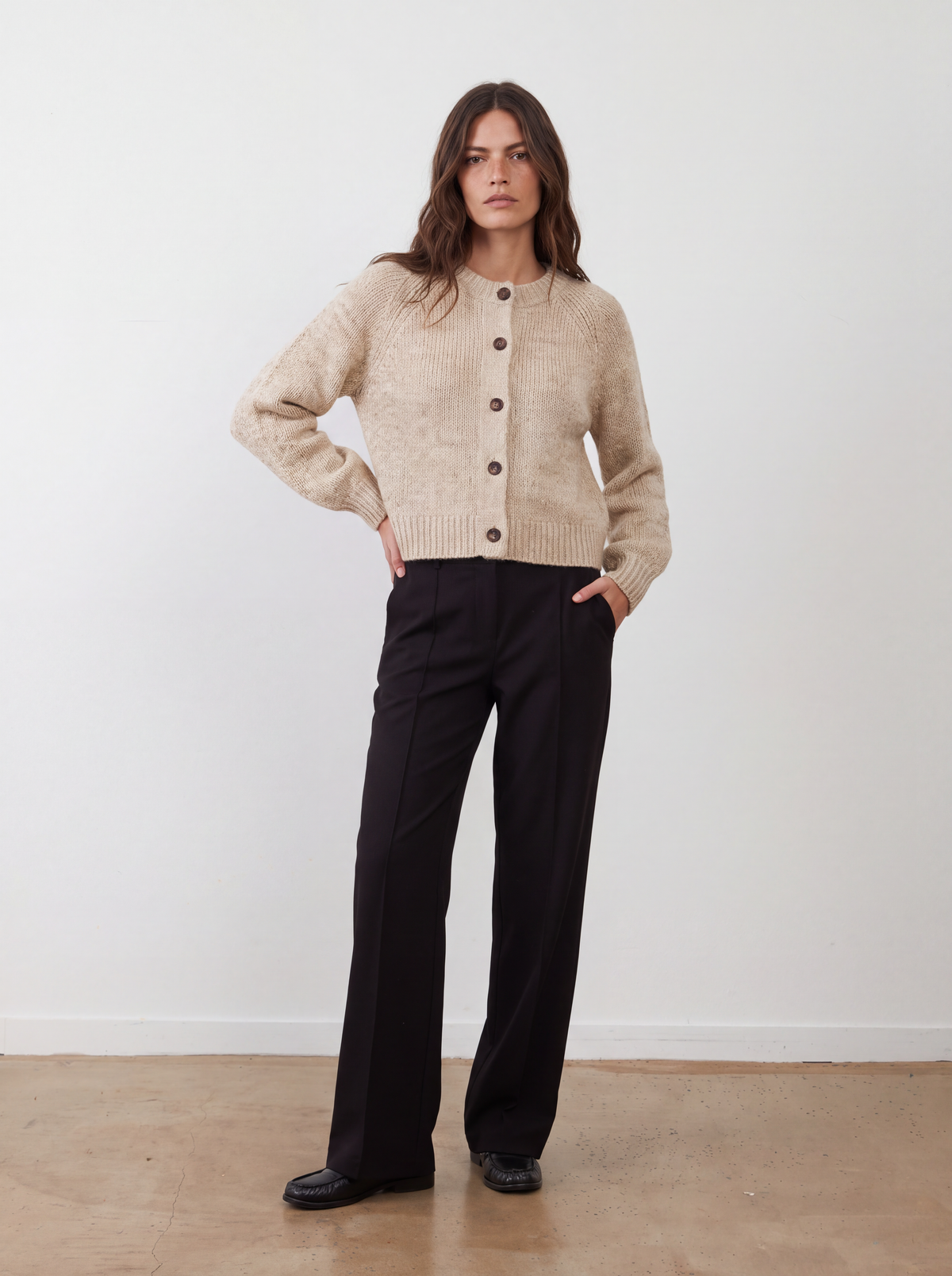 Gilet Aisling - Ecru