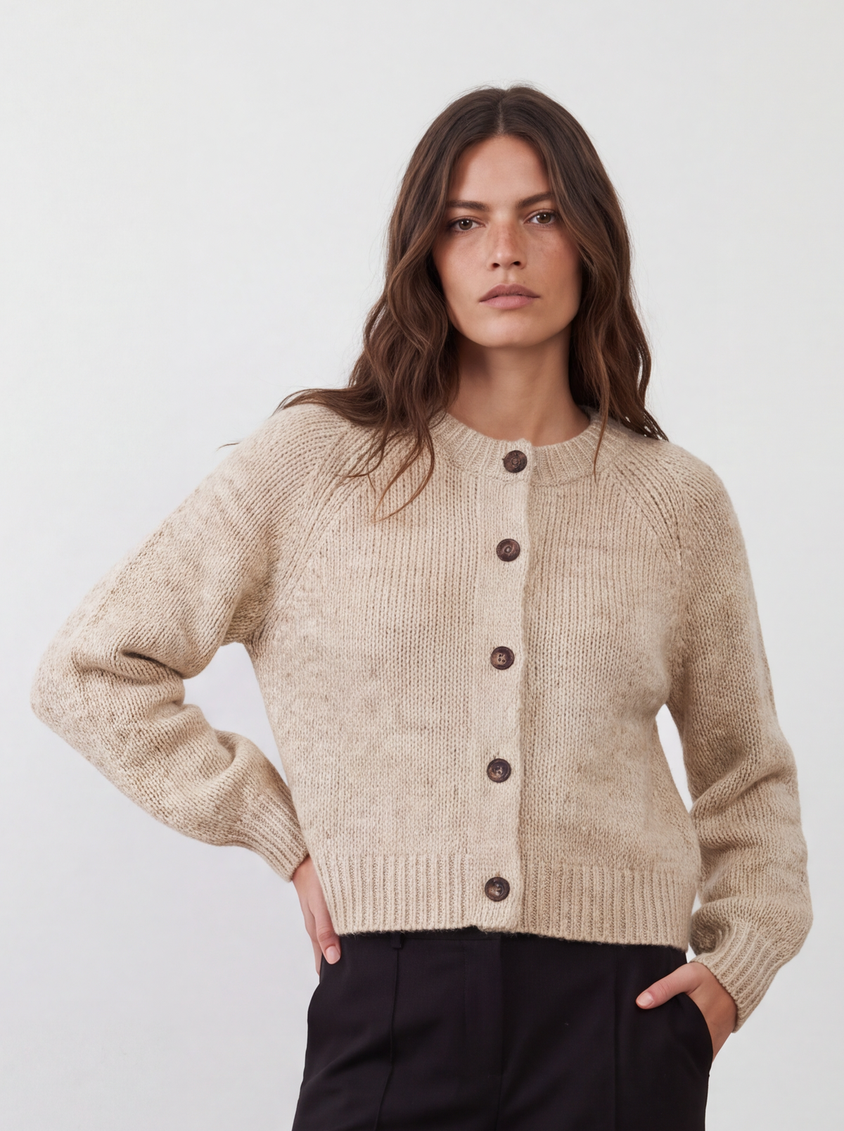 Gilet Aisling - Ecru
