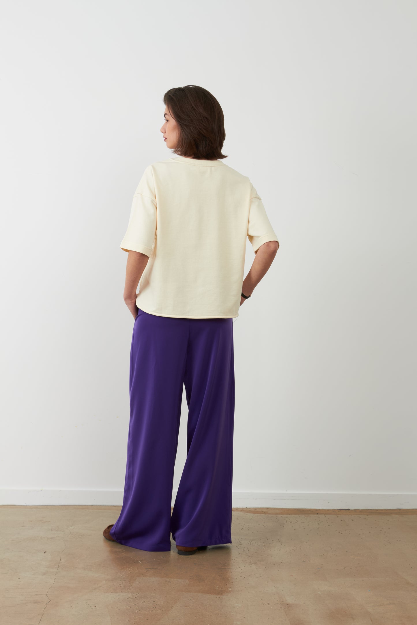 T-Shirt broderie florale Sohanne - Ivoire