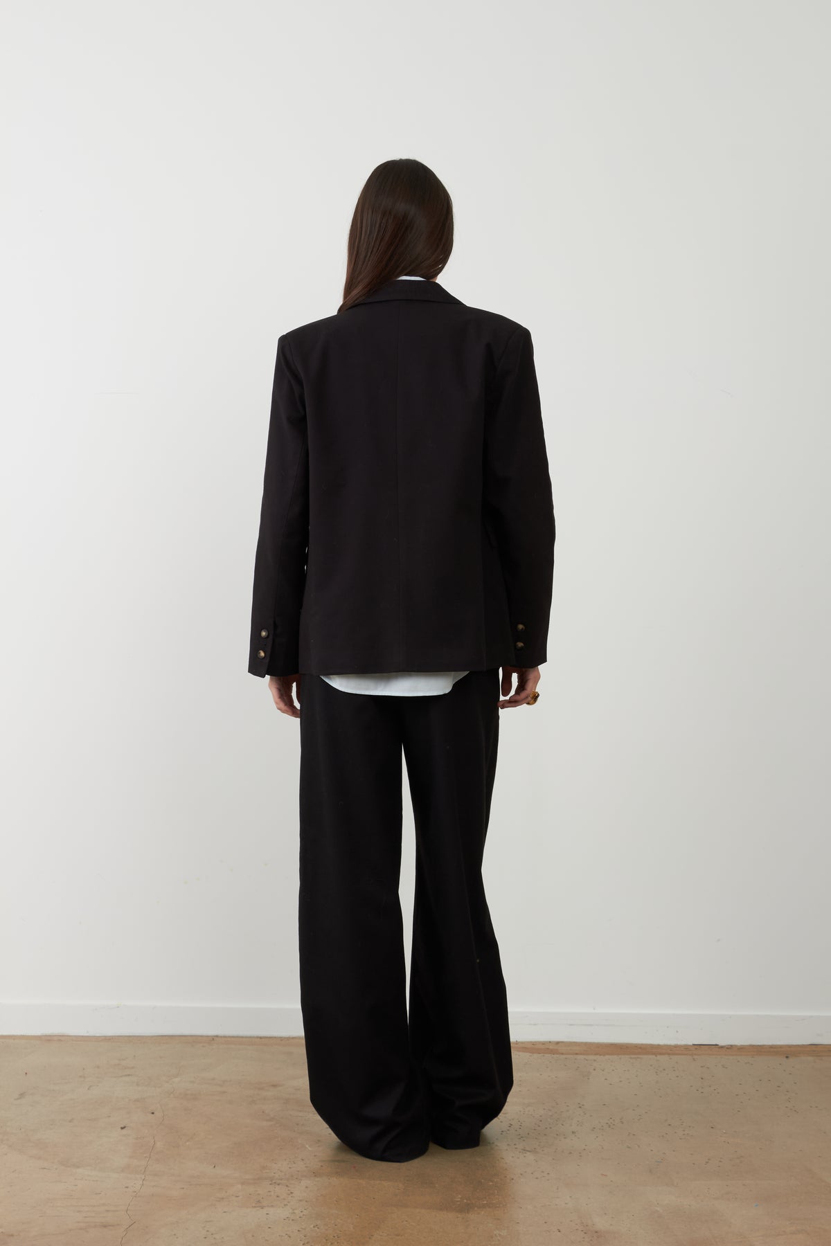Veste blazer avec badge Adriel - Navy