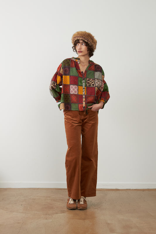 Blouse patchwork Daniele - Eco nomade