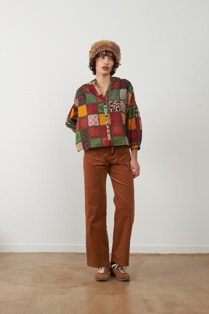 Blouse patchwork Daniele - Eco nomade