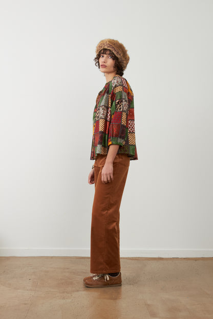 Blouse patchwork Daniele - Eco nomade