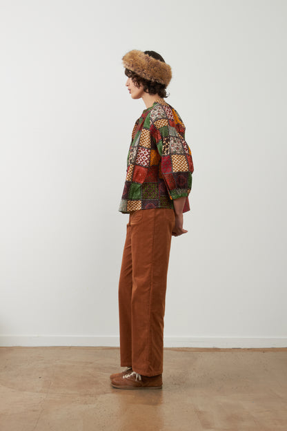 Blouse patchwork Daniele - Eco nomade