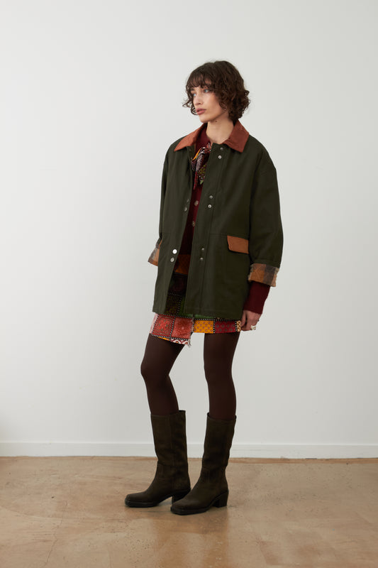 Veste barn jacket Dusty - Kaki