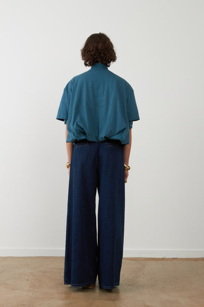 T-shirt Thamila - Pétrole
