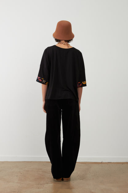 T-shirt Opaline - Noir