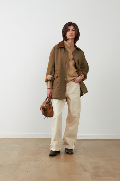 Veste barn jacket Dusty - Beige