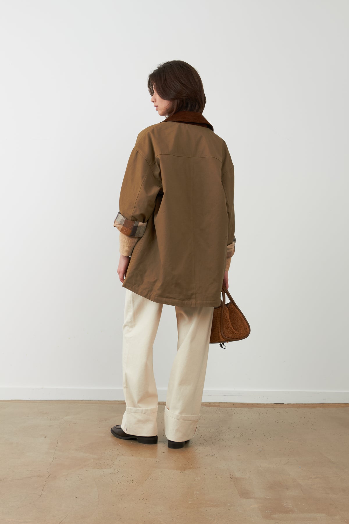 Veste barn jacket Dusty - Beige