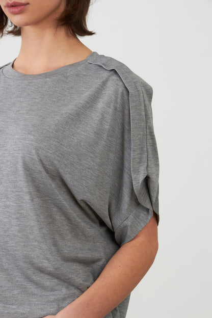 T-shirt Delta - Gris chiné