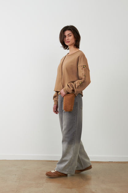 Sweat-Shirt Auxanne - Beige