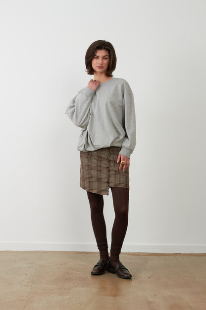 Sweat-Shirt Thelka - Gris Chine
