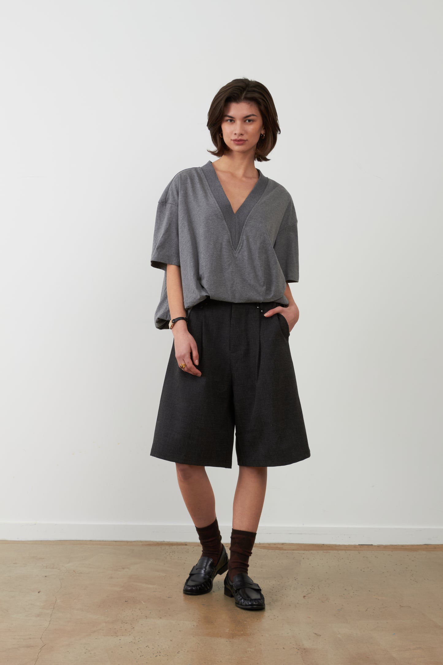 T-shirt Thamila - Carbone