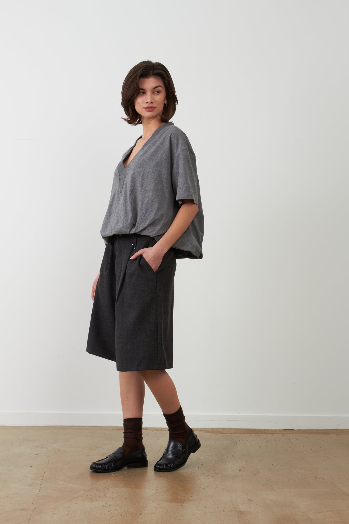 T-shirt Thamila - Carbone