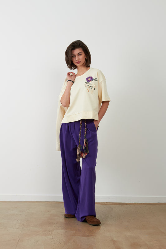 Pantalon Charlie - Violet