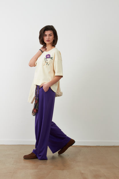 Pantalon Charlie - Violet