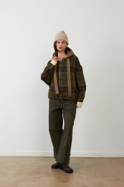 Pantalon droit Debbie - Kaki
