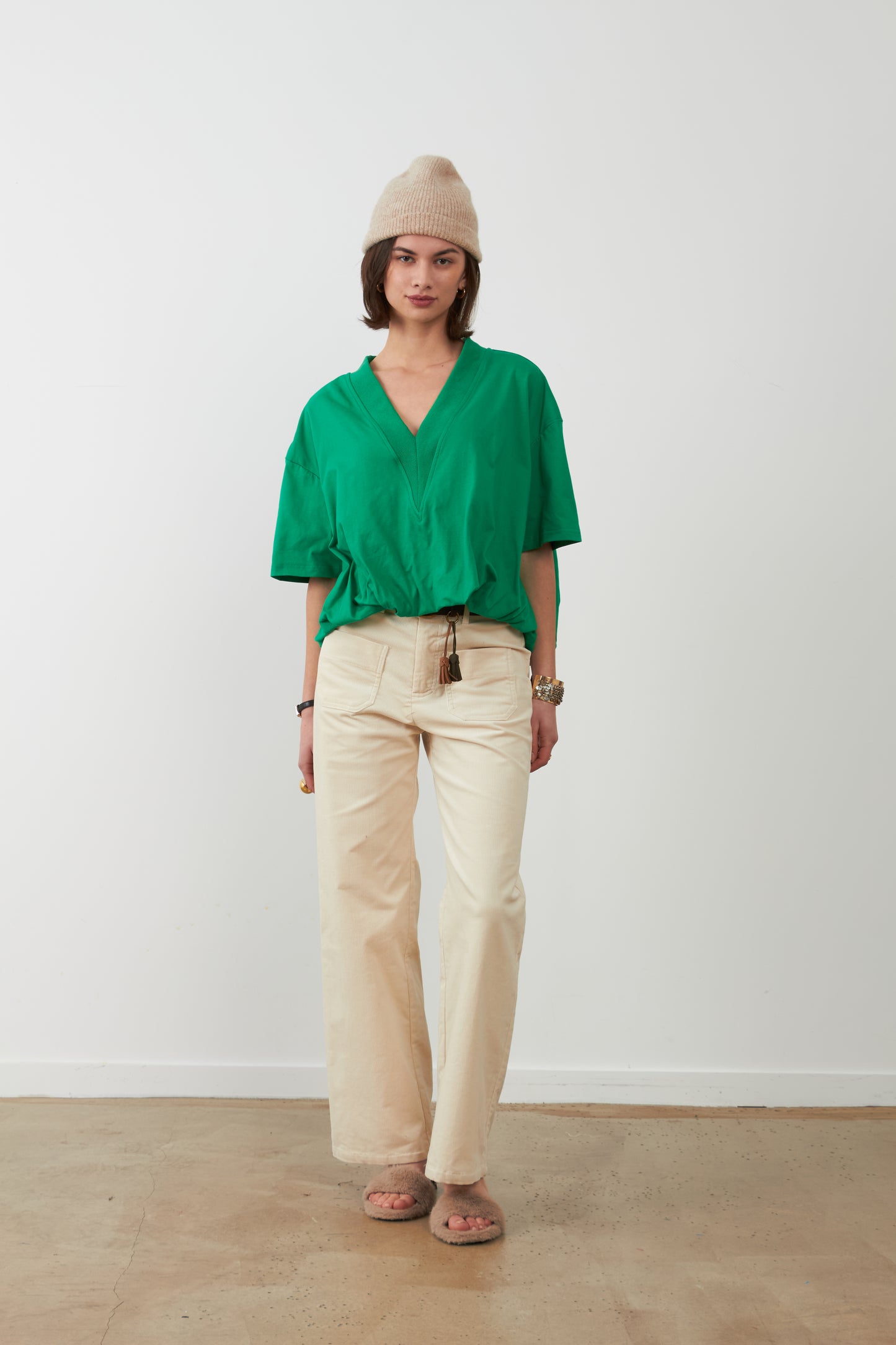 T-shirt Thamila - Vert