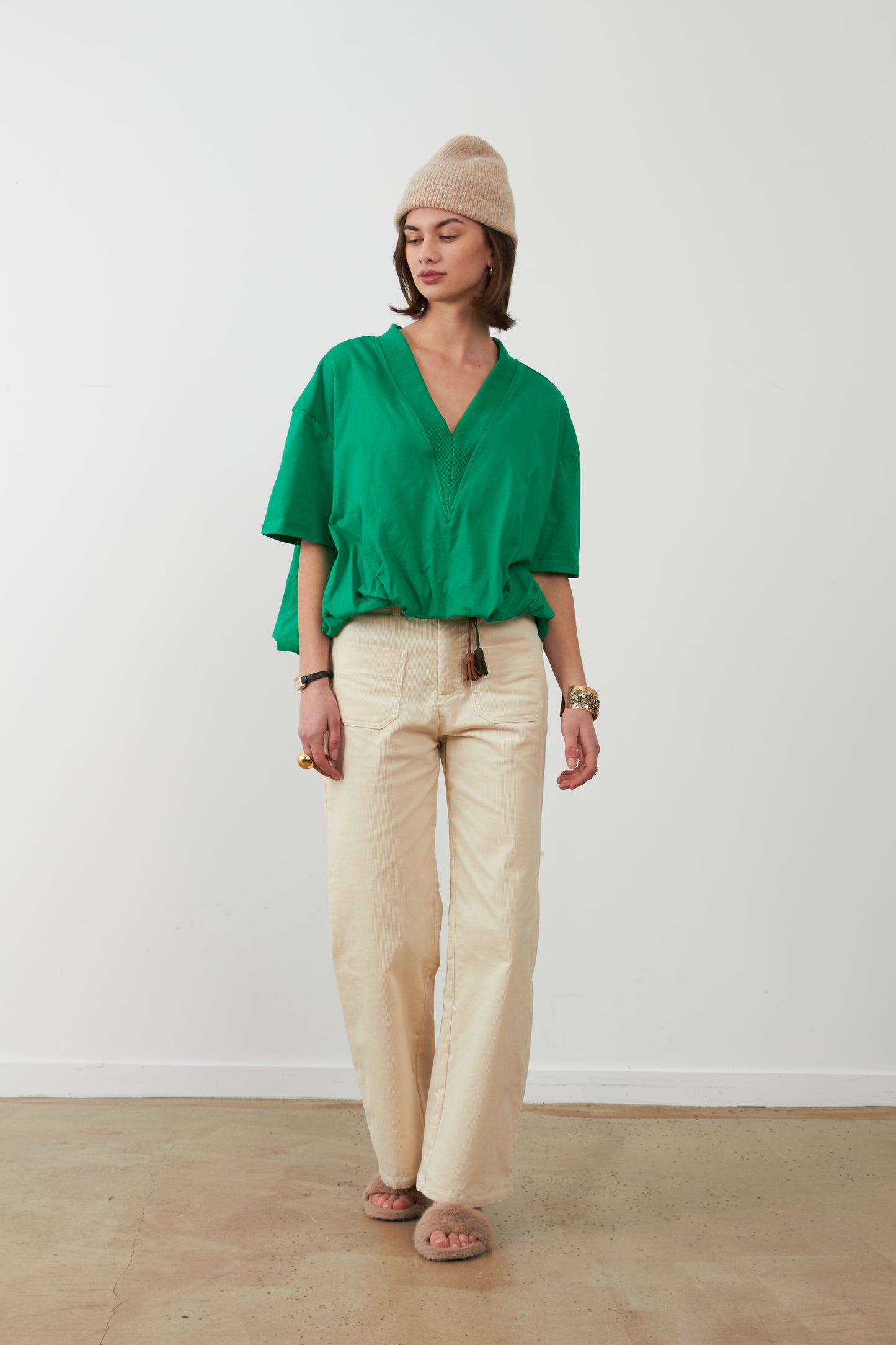 T-shirt Thamila - Vert