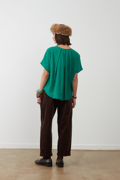 T-shirt col rond Betty - Vert