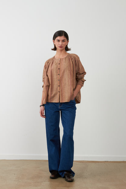 Pantalon jean flare Dane - Denim